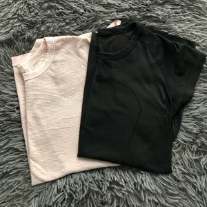 Lululemon Run Swiftly Short Sleeve Scoop Bundle, Size 6